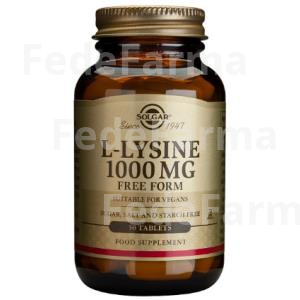 L-LISINA 1000MG. 250COMP. SOLGAR