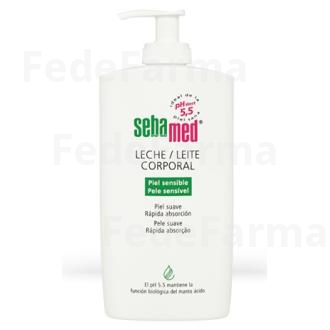 DUO LECHE CORPORAL PIEL SENSIBLE 2X750ML. SEBAMED