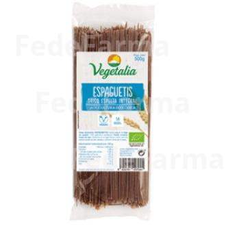 ESPAGUETI DE ESPELTA INTEGRAL 500GR. BIO VEGETALIA