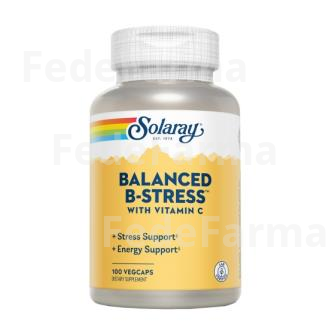 NUTRITIONALLY BALANCED B-STRESS 100CAP. SOLARAY