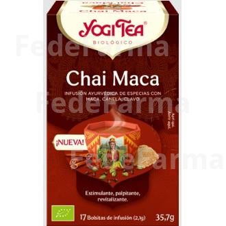 YOGI TEA CHAI MACA  17INFUSIONES YOGI TEA