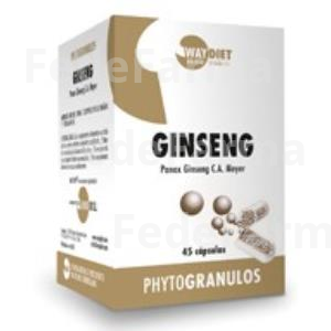 GINSENG PHYTOGRANULOS 45CAPS. WAYDIET NATURAL PRODUCTS