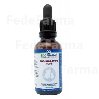 ZOO-BIOACTIVE PLUS PERROS Y GATOS 30ML. ZOOPHARMA VETERINARIA