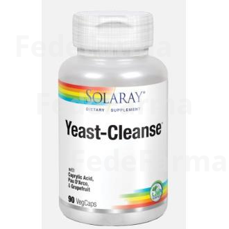 YEAST CLEANSE 90CAP. SOLARAY