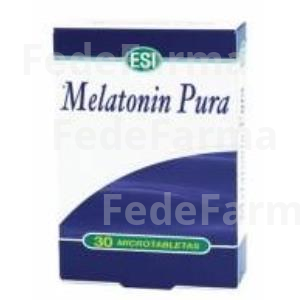 MELATONIN PURA 1MG. 30COMP. TREPATDIET-ESI