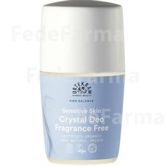 FRAGANCE FREE  DESODORANTE MINERAL ROLL-ON 50ML. URTEKRAM