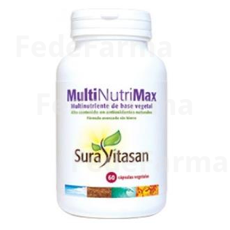 MULTI NUTRI MAX MULTINUTRIENTE BASE VEGETAL 60CAP. SURA VITASAN
