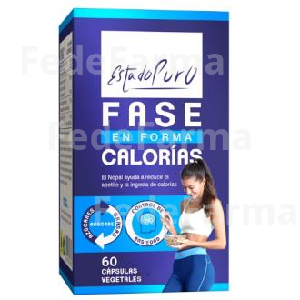 FASE CALORIAS EN FORMA 60CAP. ESTADO PURO TONGIL