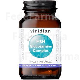 GLUCOSAMINA MSM 30CAP.VEG. VIRIDIAN