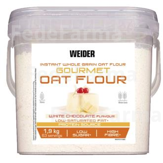 WEIDER HARINA DE AVENA CHOCOLATE BLANCO 1,9KG. WEIDER