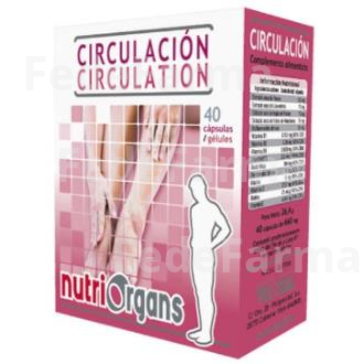 NUTRIORGANS CIRCULACION 40COMP TONGIL