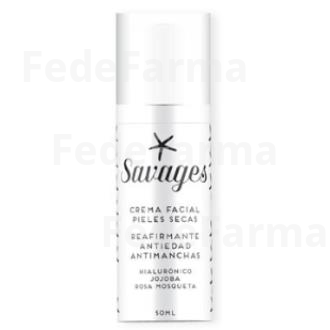 CREMA FACIAL ANTIEDAD PIELES SECAS 50ML. SAVAGES