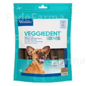 VIRBAC VET VEGGIEDENT FRESH XS LAMINAS MAST. 15 UD VET