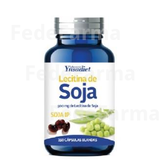 LECITINA DE SOJA  500MG. 250PERLAS HIJAS DEL SOL YNSADIET