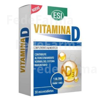 VITAMINA D 30COMP. TREPATDIET-ESI