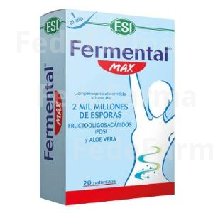 FERMENTAL MAX 20CAP. TREPATDIET-ESI