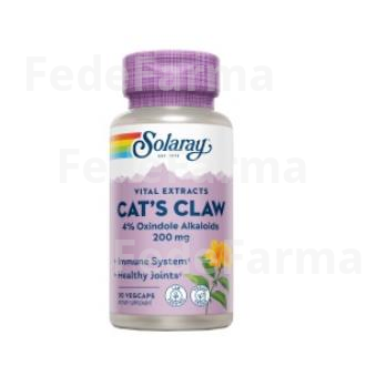 UÑA DE GATO 200MG. 30CAP. SOLARAY