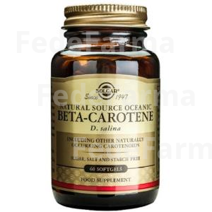 BETACAROTENO OCEANICO 7MG 60CAP SOLGAR