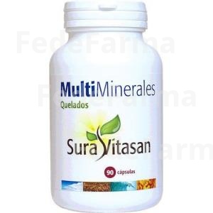 MULTI MINERALES QUELADOS 90CAP. SURA VITASAN