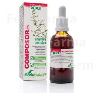 COMPOSOR 15 ARTEMISA COMPLEX XXI 50ML. SORIA NATURAL