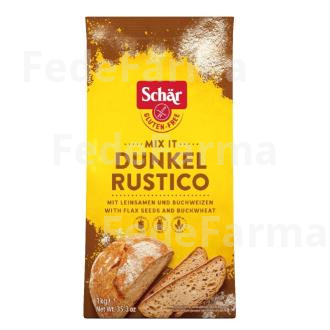 DUNKEL RUSTICO HARINA PAN RUSTICO 1KG. SG DR. SCHAR
