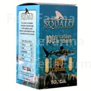 SQUALO CARTILAGO DE TIBURON PURO 750MG. 100CAP. TONGIL