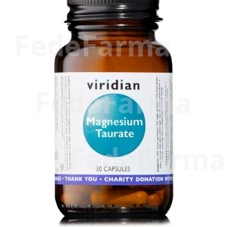 TAURATO DE MAGNESIO 30CAP.VEG. VIRIDIAN