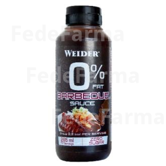 SAUCE ZERO SALSA BARBACOA 265ML. WEIDER