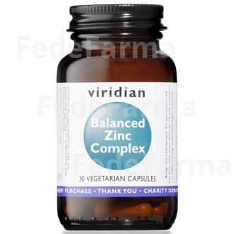 BALANCED ZINC COMPLEX 30CAP.VEG. VIRIDIAN