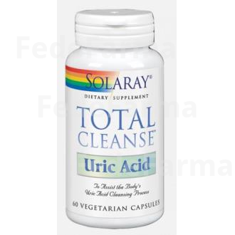 TOTAL CLEANSE URIC ACID 60CAP. SOLARAY