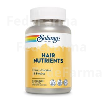 HAIR NUTRIENTS 120CAP. SOLARAY