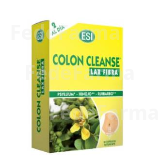 COLON CLEANSE LAX FIBRA 30CAP. TREPATDIET-ESI