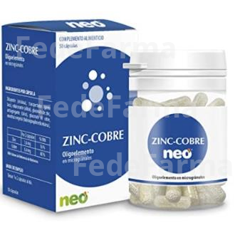 ZINC-COBRE MICROGRANULOS NEO 50CAP. NEO