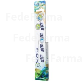 RECAMBIOS CEPILLO DENT. NYLON MEDIUM-HARD 4UD. YAWECO