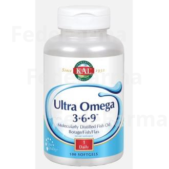 ULTRA OMEGA 3 6 9 100PERLAS SOLARAY