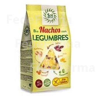 NACHOS CON LEGUMBRES NO FRITOS 80GR. BIO SG SOLNATURAL