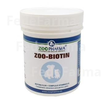 ZOO-BIOTIN MASCOTAS 30TABLETAS. ZOOPHARMA VETERINARIA
