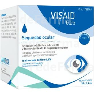 VISAID 0,2% SEQUEDAD OCULAR 30MONODOSIS VISAID
