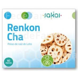 RENKON CHA (RAIZ DE LOTO) 60CAP. SAKAI