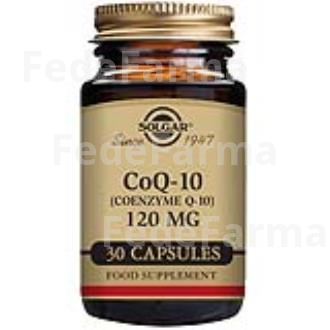 COENZIMA Q10 120MG. 30CAP. SOLGAR