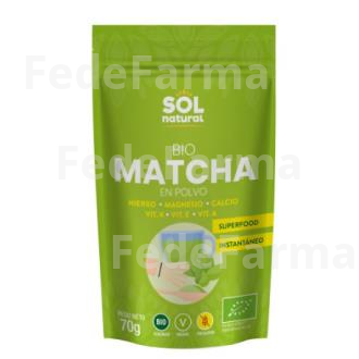 MATCHA EN POLVO 70GR. BIO SOLNATURAL
