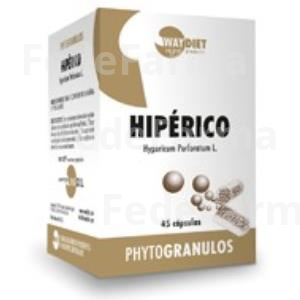 HIPERICO PHYTOGRANULOS 45CAPS. WAYDIET NATURAL PRODUCTS