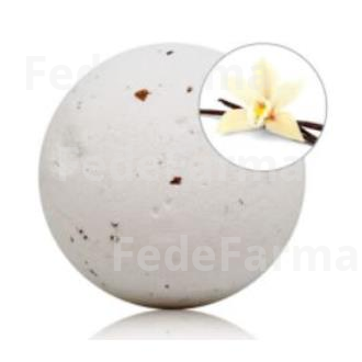 BOMBA DE BANO ESPUMOSA VAINILLA C/PETALOS 12X140GR SYS