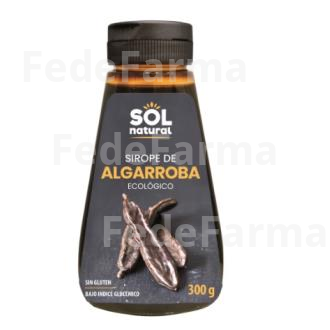 SIROPE DE ALGARROBA 300GR. BIO SOLNATURAL