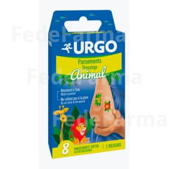 URGO ANIMAL KIDS TATTO 8APOSITOS URGO