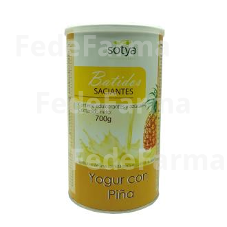 BATIDO SACIANTE YOGUR Y PIÑA 700GR. SOTYA