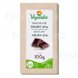 CHOCOLATE NEGRO 85% 100GR. BIO CCPAE VEGETALIA