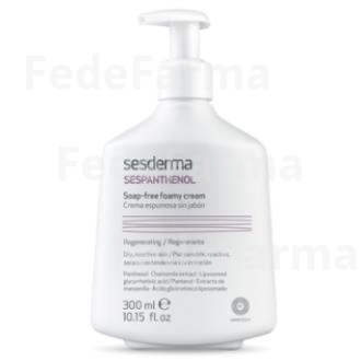SESPANTHENOL CREMA ESPUMOSA SIN JABON 300ML. SESDERMA