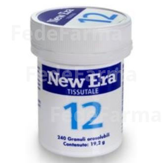 SAL SCHUSSLER Nº12 CALCIUM SULFURICUM 240COMP. NEW ERA
