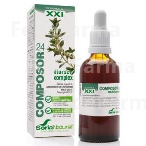 COMPOSOR 24 DIURACIN COMPLEX XXI 50ML. SORIA NATURAL